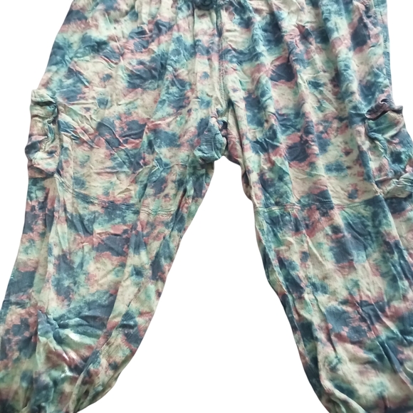 Tie-Dye Cargo Pants - Picture 1 of 3